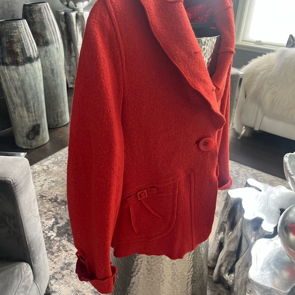 Lana Lee pumpkin spice coloured blazer jacket size 14 very pretty plus size - Picture 10 of 16